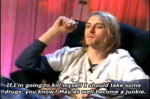 music 90s interview quote rock nirvana grunge kurt cobain animated GIF