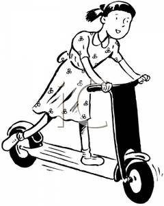 Girl_Riding_a_Scooter_Royalty_Free_Clipart_Picture_110213-165249 ...