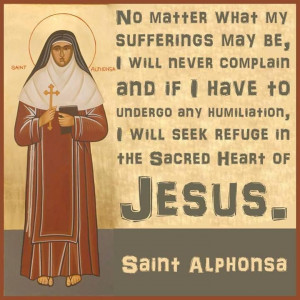 St. Alphonsa: Sacred Heart of Jesus