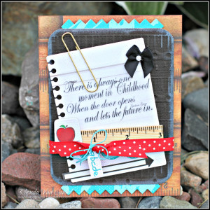 Back To School Card with Quick Quotes