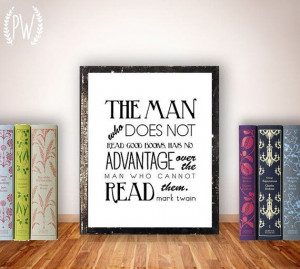 Quote Print, printable art, books, wall decor, library funny ...