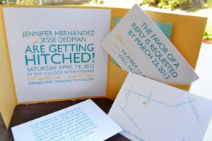 Getting Hitched Wedding Invitations