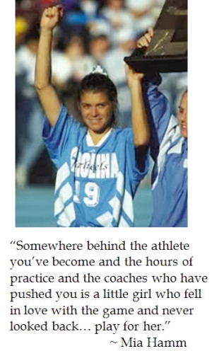 Mia Hamm on Motivation
