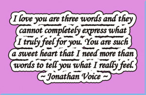 and make the effort to make me smile, I cannot help but fall in love ...