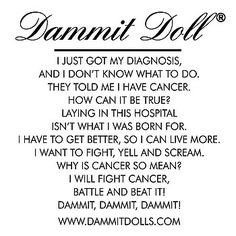 Additional Views: Dammit Doll® Cancer Doll More