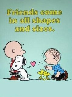 ... and sizes... =] #Snoopy #Charlie Brown #Woodstock #Linus #Peanuts