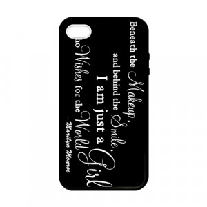 ... cases marilyn monroe marilyn monroe quotes girl case for iphone 4 4s