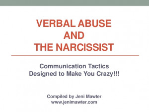 ... Tactics Designed to Make you Crazy! Compiled by Jeni Mawter