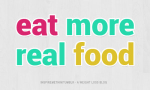 Runner Things #1484: Eat more real food.