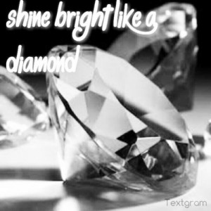 rihanna #diamonds #shine #music #song #black #white #like