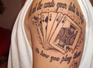 Card Tattoo Designs and Meaning