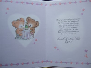 Details about Quality WEDDING DAY Card WITH FABULOUS VERSES