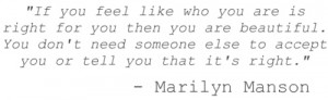 quote life Marilyn Manson MTV