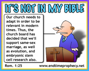 its not in my bible Compromise and Sin Graphic 11