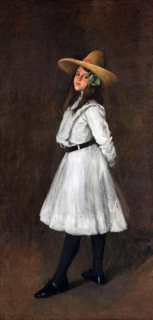 ... of Dorothy 1902 by William Merritt Chase (1849-1916) oil on canvas