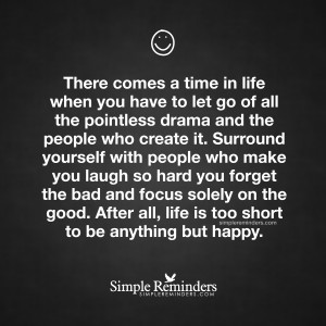 There comes a time in life when by Unknown Author