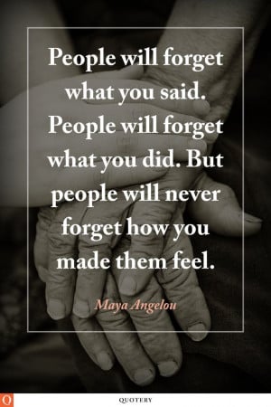Quote By Maya Angelou