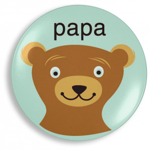 Papa Bear Plate - Jane Jenni