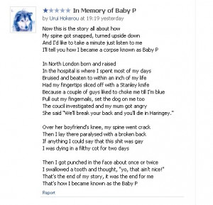 rip baby poems