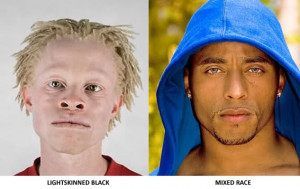 ... mixed race people if you dont see a difference between race and just