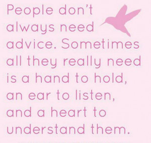 Superb Quote – Have a Heart to Understand