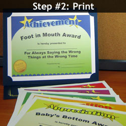 Funny Office Awards – Gag Trophies