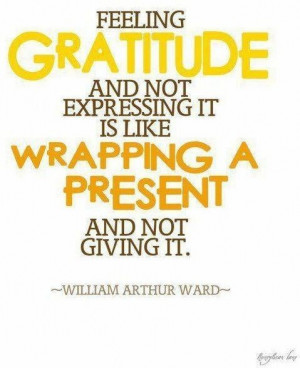 Gratitude quotes, positive, sayings, william arthur ward