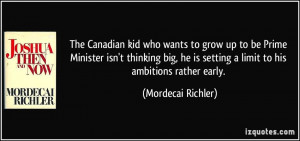 The Canadian kid who wants to grow up to be Prime Minister isn't ...
