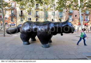 Fernando Botero, Columbian painter and sculptor