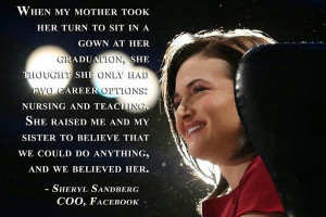 Inspiring Quotes on Education from Sheryl Sandberg