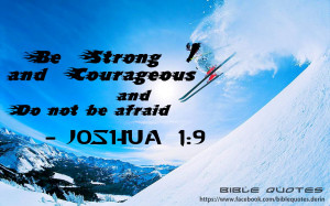 Courageous Quotes From The Bible 