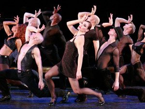 ... fosse films and staging that delightfully fosse in the percussion to
