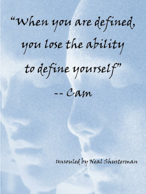 quote from Shusterman's UnSouled