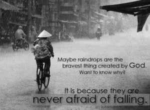 ... Know Why! It Is Because They Are Never Afraid of Falling ~ Love Quote