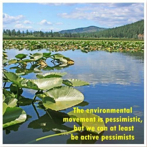 The environmental movement is pessimistic but we can at least be ...
