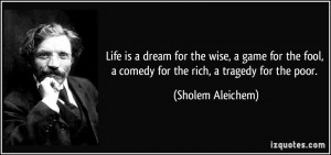 More Sholem Aleichem Quotes