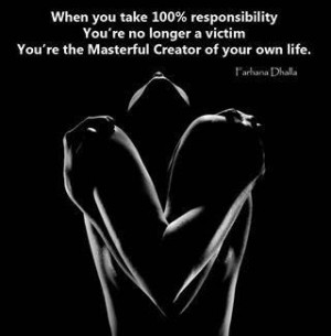 100% responsibility