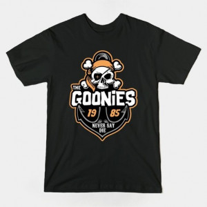 goonies never say die t-shirts
