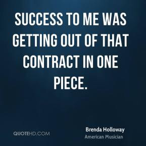 Brenda Holloway Quotes