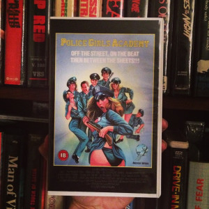 POLICE GIRLS ACADEMY, on the American Imperial label. #VHSfinds