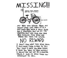 bike, cool, drawing, flyer, found, funny, hate, humor, kid, letter ...