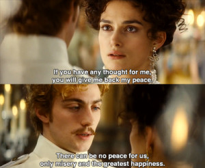 Anna Karenina: If you have any thought for me you will give me back my ...