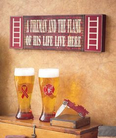 Firefighter Gifts share a firefighting theme with matching colors and ...