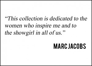 Quote from Marc Jacobs at Louis Vuitton Spring-Summer 2014 Fashion ...