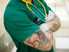 Male Nursing Tattoos