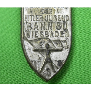 German Hitler Jugend Tinnie Badge World War Two