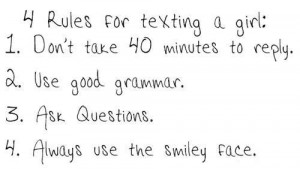 girls #rules #texting #texts #love #relationships #yup #swag