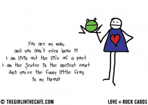 Love+Rock: Funny little frog