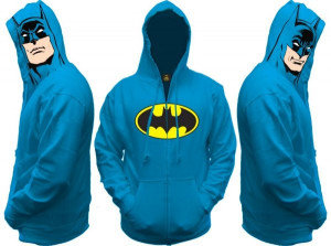Batman fans have a new hoodie to wear. The Batman All View Men’s Zip ...