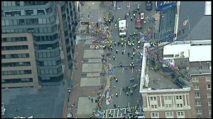 Two Explosions reported near Boston Marathon finish line
